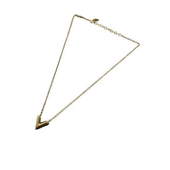 Authentic Louis Vuitton Essential V Supple Necklace - Picture 1 of 6